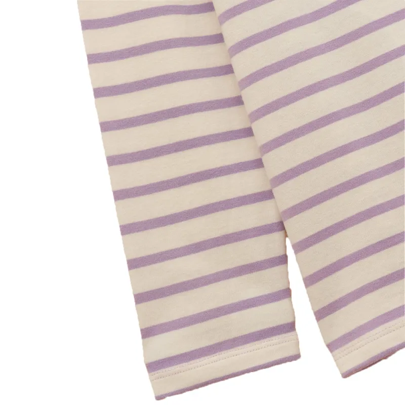 Joules Ava Junior Girls Long Sleeve Top - Lilac/Purple-3