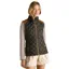 Joules Braemar Womens Luxe Quilted Gilet - Khaki
