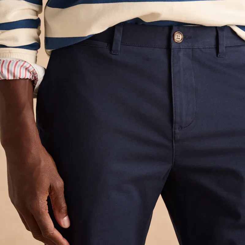 Joules Mens Classic Fit Chino Trousers - Navy-5