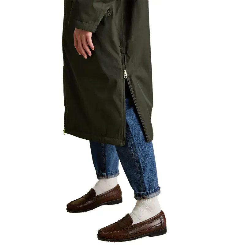 Joules Coverall Oversized Womens Waterproof Coat - Rosemary Green-11