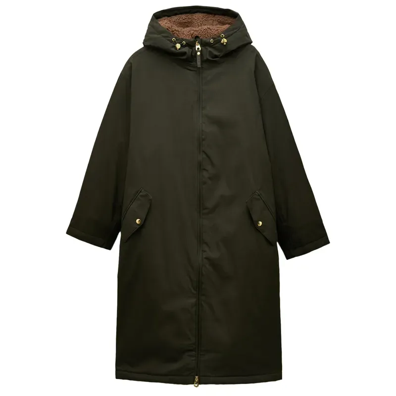 Joules Coverall Oversized Womens Waterproof Coat - Rosemary Green-2