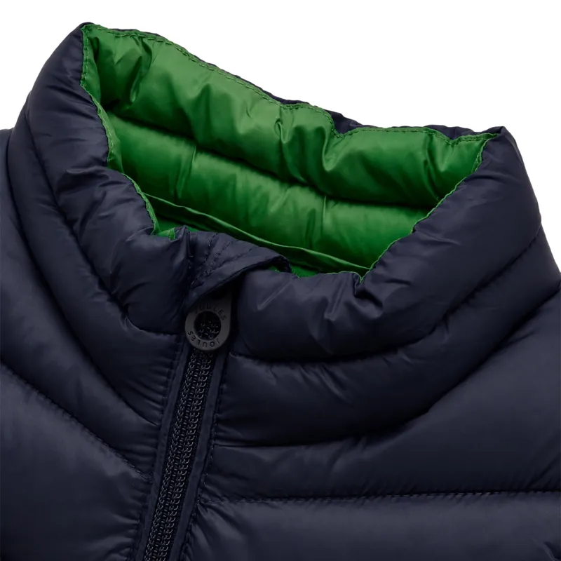 Joules Crofton Junior Boys Gilet - Navy/Green-2