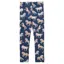 Joules DeeDee Junior Girls Jersey Leggings - Navy/Horse Print