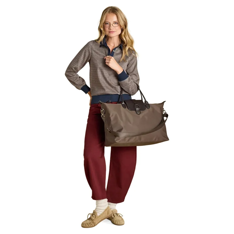 Joules Edie Womens Weekend Rucksack - Mocha Brown-1