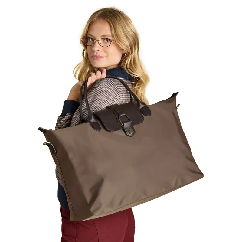 Joules Edie Womens Weekend Rucksack - Mocha Brown-2