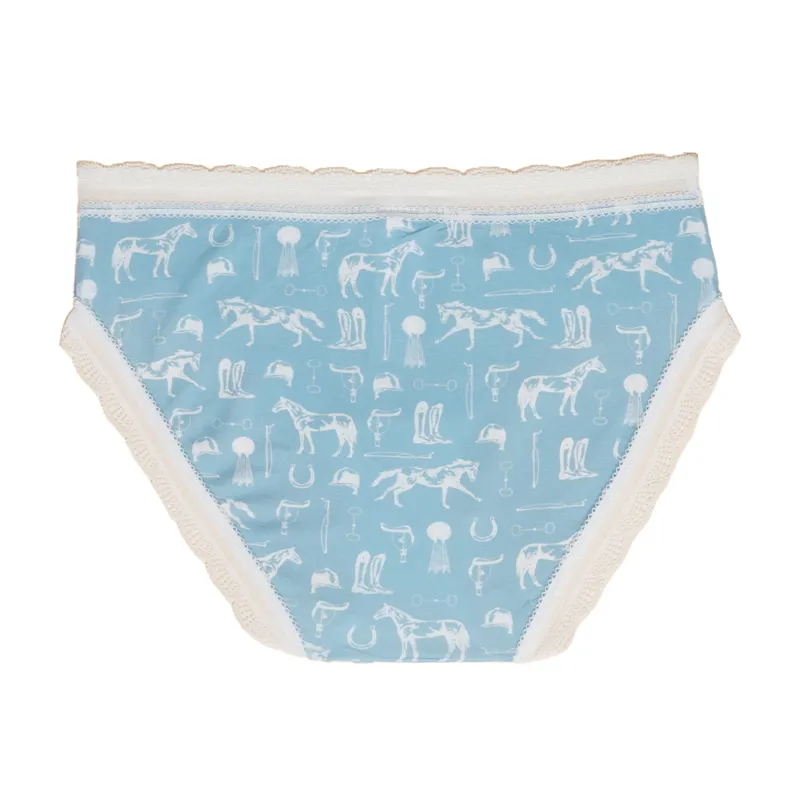 Joules Equestrian Womens Knickers - Blue-1
