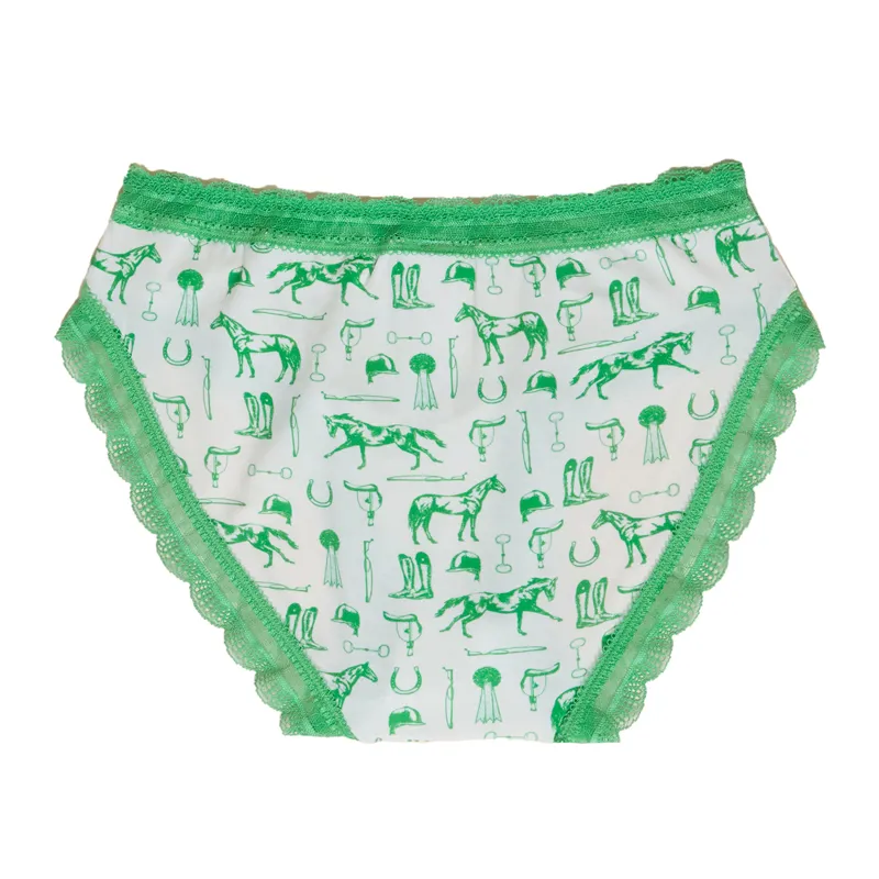 Joules Equestrian Womens Knickers - Green-1