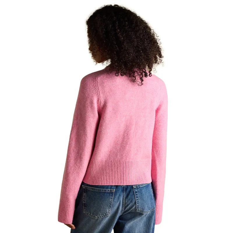 Joules Esme Womens Knit Cardigan - Pink-1