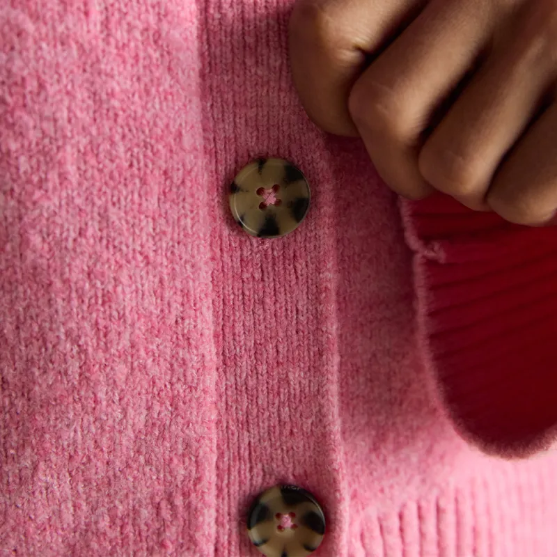 Joules Esme Womens Knit Cardigan - Pink-7