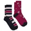 Joules Womens Everyday Socks 2 Pack - Berry Pink