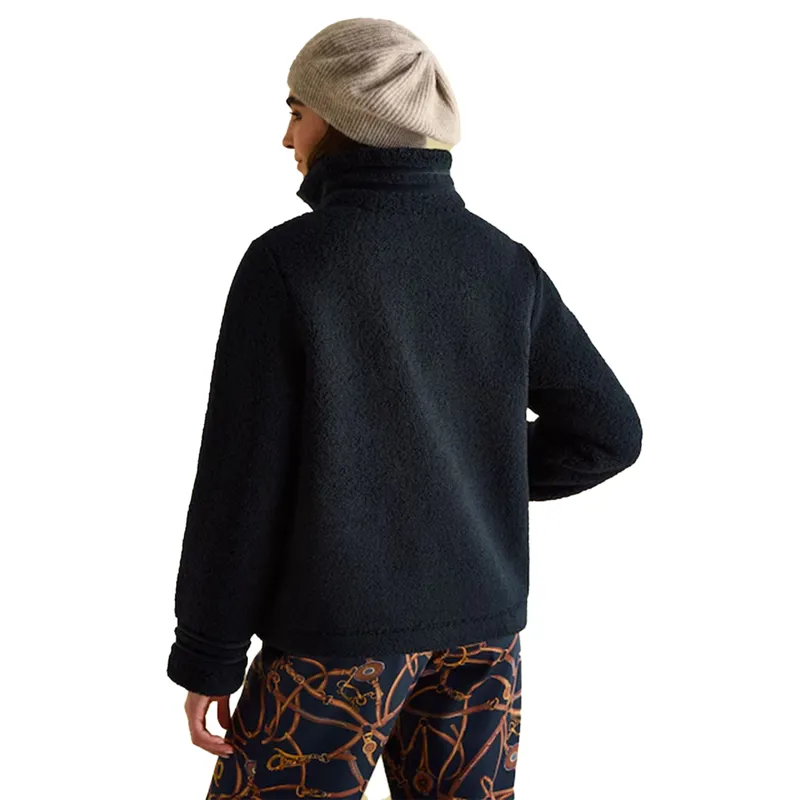 Joules Fleur Womens Fleece Jacket - Navy-2