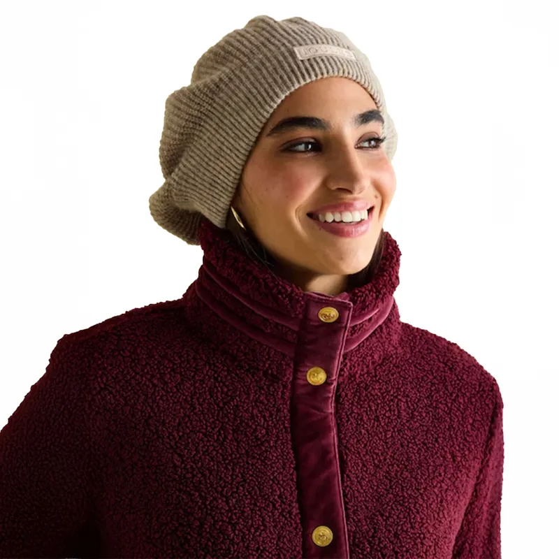 Joules Fleur Womens Fleece Jacket - Red-6