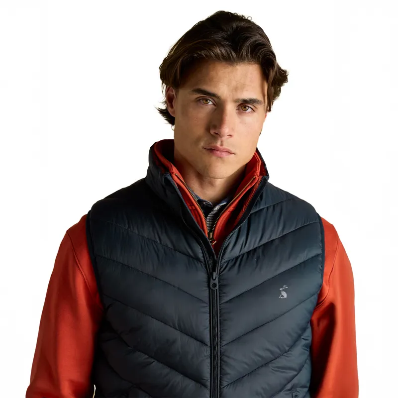 Joules Garrett Mens Gilet - Navy-7