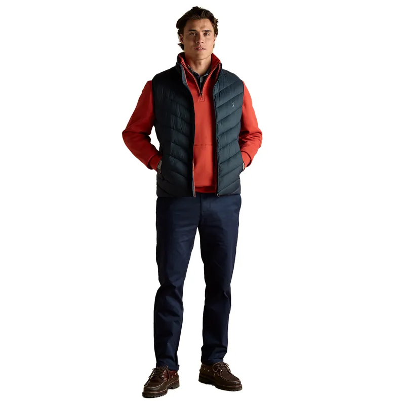 Joules Garrett Mens Gilet - Navy-3