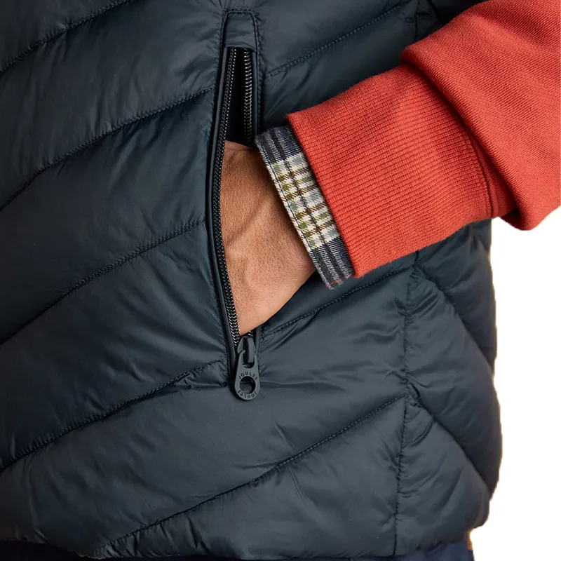 Joules Garrett Mens Gilet - Navy-5