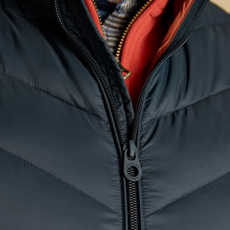 Joules Garrett Mens Gilet - Navy-4