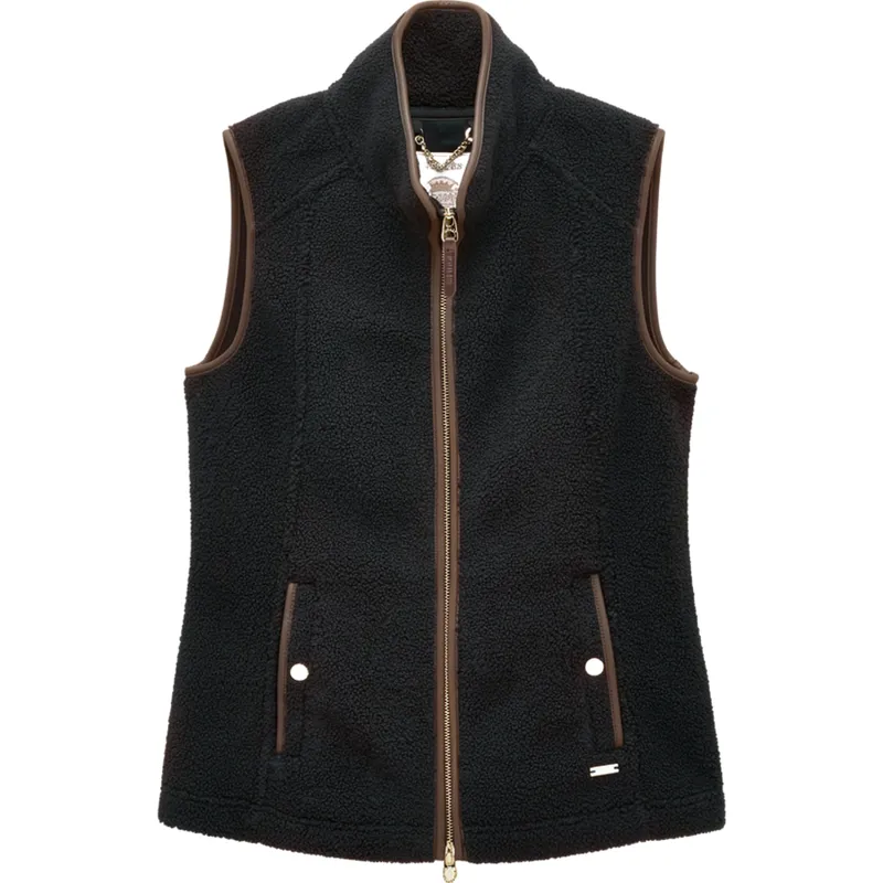 Joules Heritage Womens Borg Fleece Gilet - Navy-5