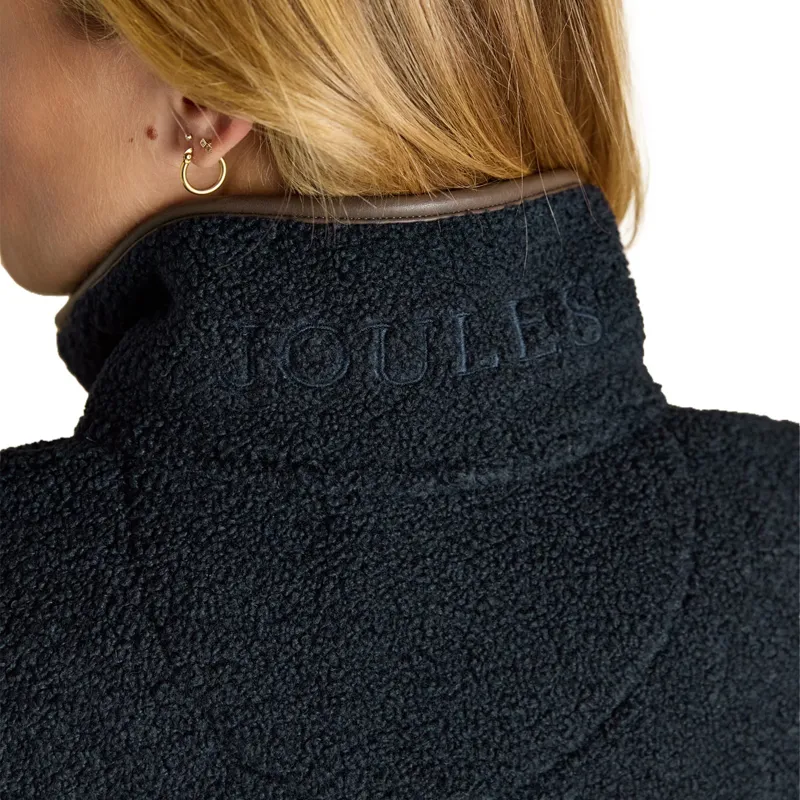 Joules Heritage Womens Borg Fleece Gilet - Navy-9