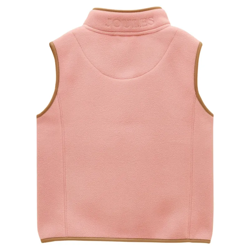 Joules Heritage Junior Fleece Gilet - Pink-1