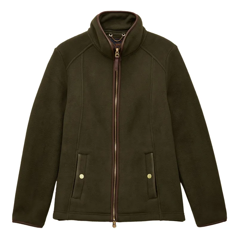 Joules Heritage Womens Full Zip Long Sleeve Fleece - Green-2