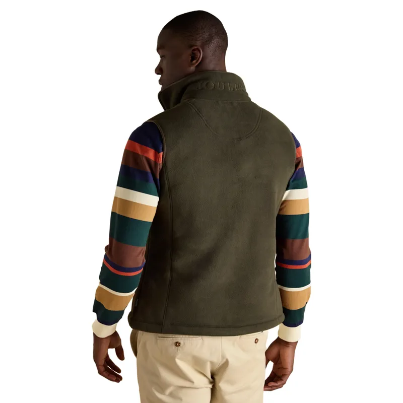 Joules Heritage Mens Fleece Gilet - Khaki-1