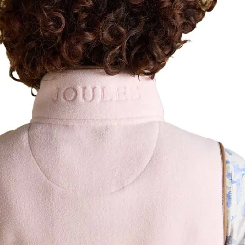 Joules Heritage Womens Fleece Gilet - Pink-6