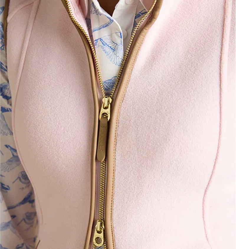 Joules Heritage Womens Fleece Gilet - Pink-9