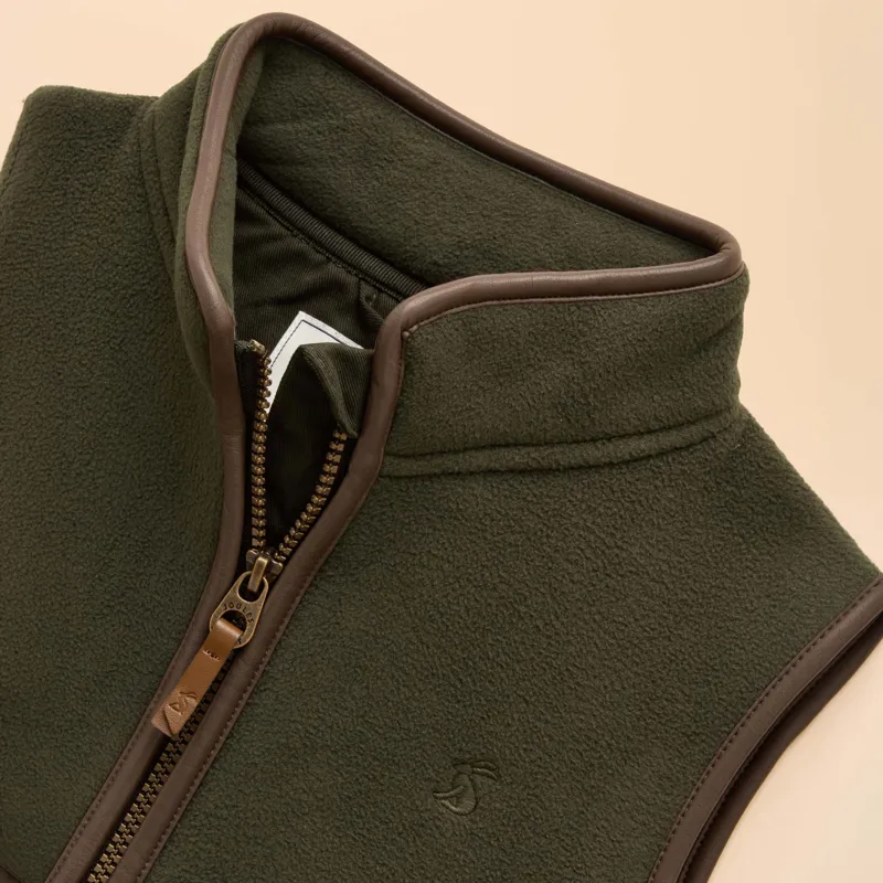 Joules Heritage Junior Fleece Gilet - Dark Green-4