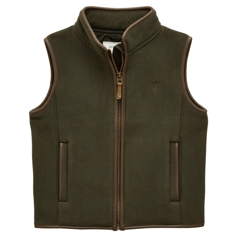 Joules Heritage Junior Fleece Gilet - Dark Green
