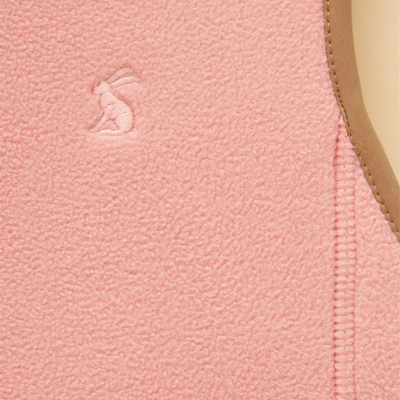 Joules Heritage Junior Fleece Gilet - Pink-4
