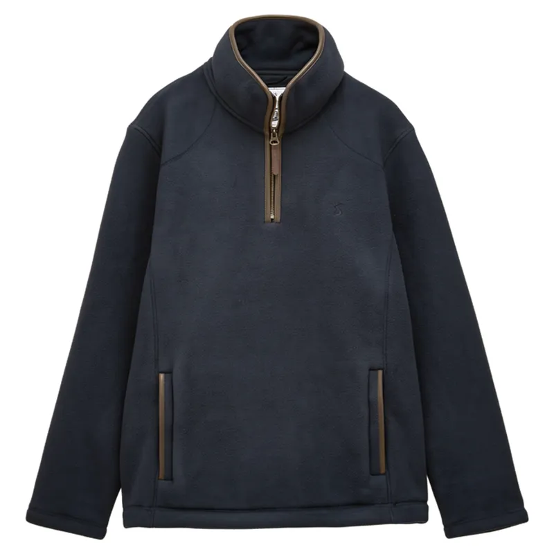 Joules Heritage Mens 1/4 Zip Fleece - Navy-2