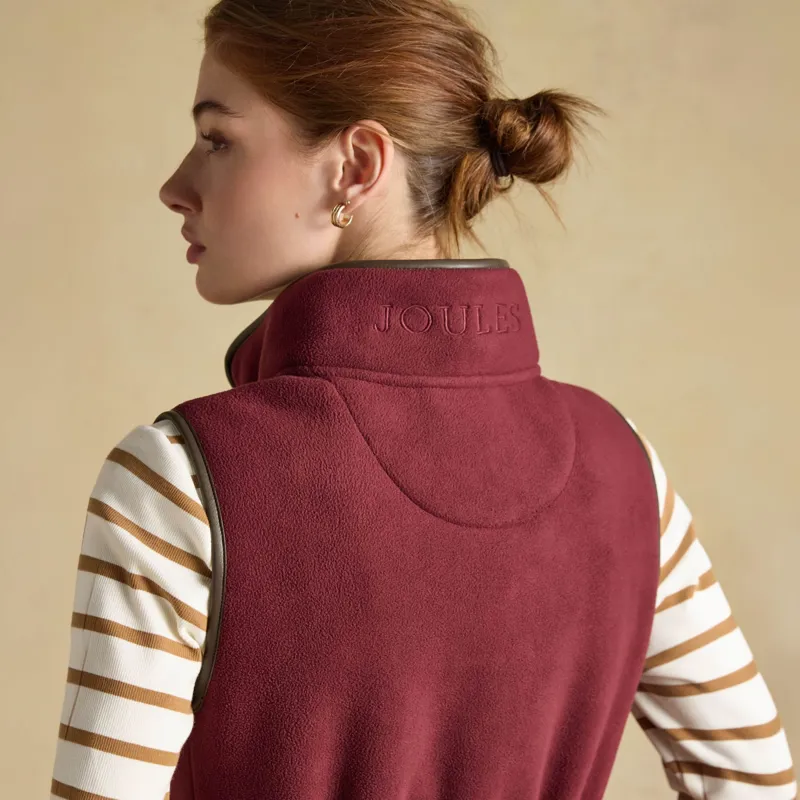 Joules Heritage Womens Fleece Gilet - Port-6