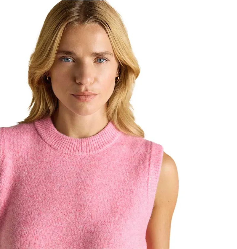 Joules Holly Womens Knit Vest - Pink-5