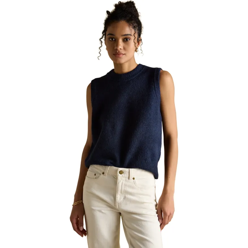Joules Holly Womens Knit Vest - Navy