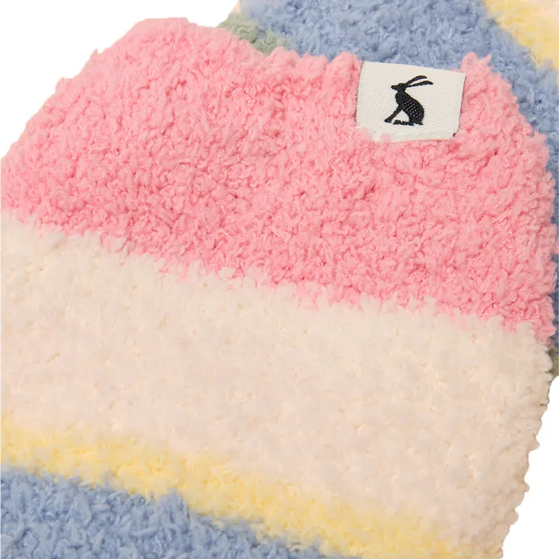 Joules Junior Fluffy Socks - Pink-2