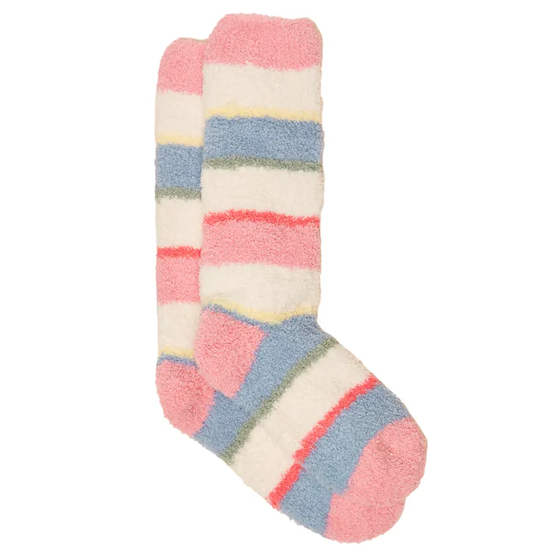 Joules Junior Fluffy Socks - Pink