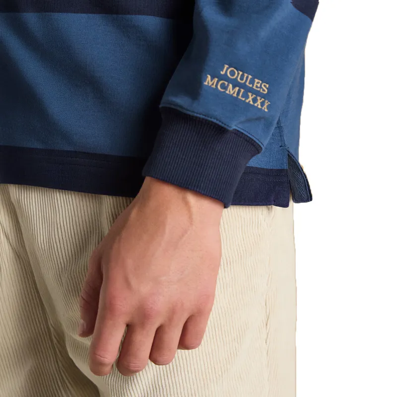 Joules Rugby Club Mens Shirt - Blue/Navy-7
