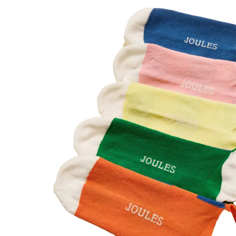 Joules Kingsbury Mens Socks 5 Pack - Multi Bright-2