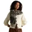 Joules Langtree Womens Scarf - Black/Tan