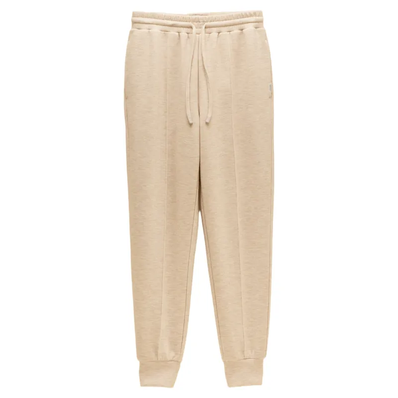 Joules Luxe Club Womens Tapered Joggers - Oatmarl