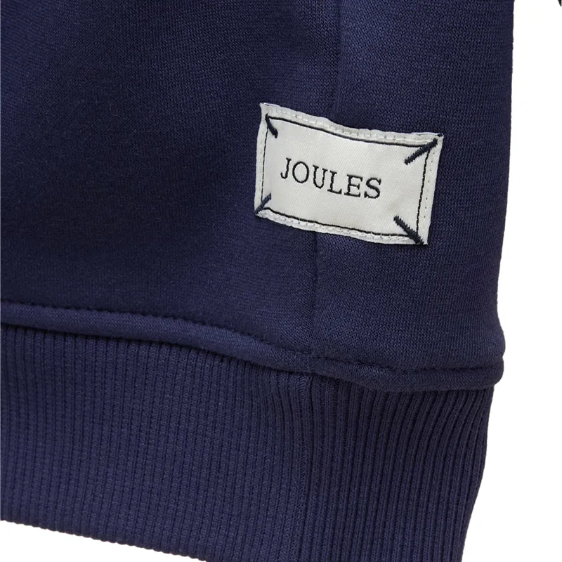 Joules Mackenzie Junior Girls Sweatshirt - Navy/Horse-3