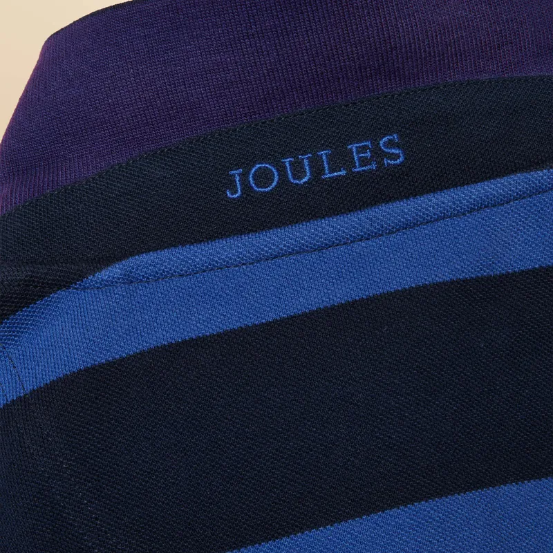 Joules Filbert Mens Polo Shirt - Blue/Navy-3