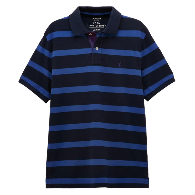 Joules Filbert Mens Polo Shirt - Blue/Navy