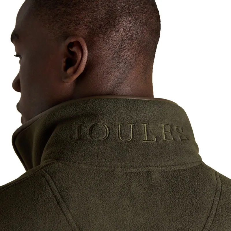 Joules Heritage Mens Fleece Gilet - Khaki-5