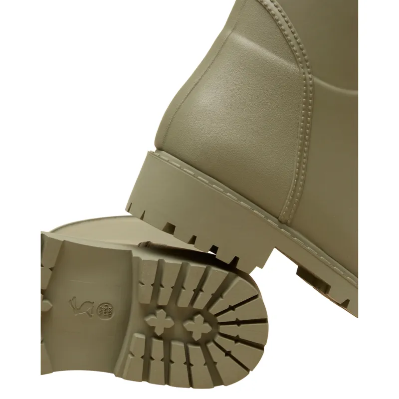 Joules Oakfield Neoprene Lined Short Wellington Boots - Khaki-5