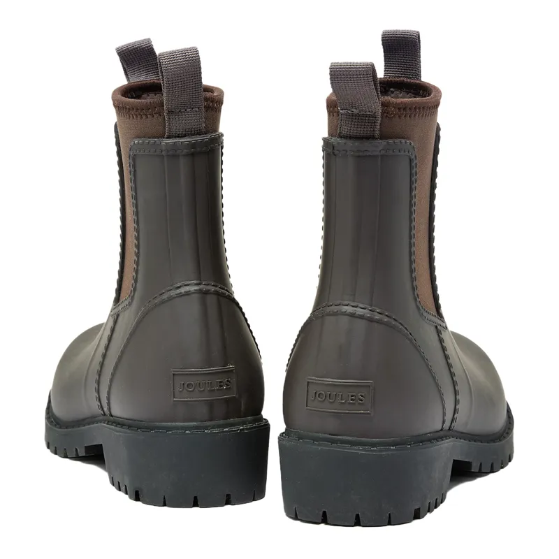 Joules Oakfield Womens Short Wellington Boots - Chocolate Brown-2