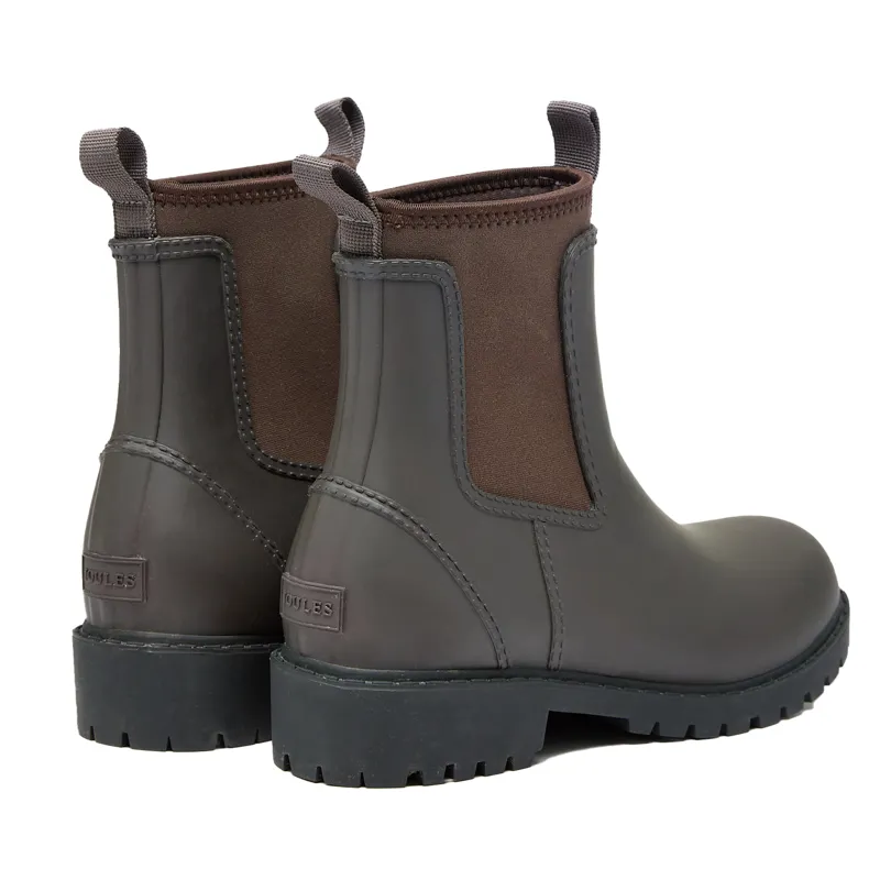 Joules Oakfield Womens Short Wellington Boots - Chocolate Brown-4