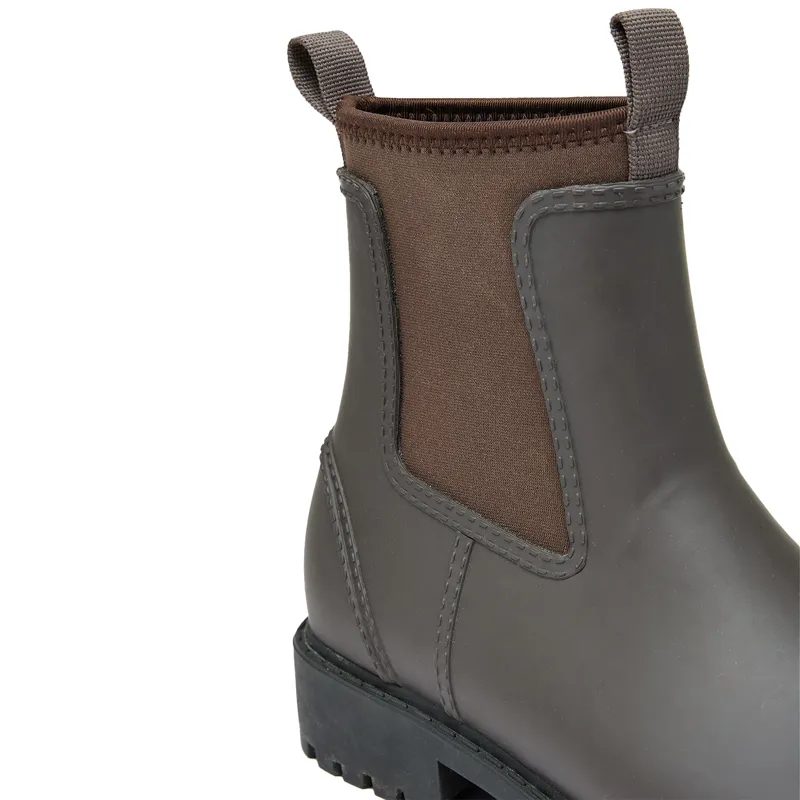 Joules Oakfield Womens Short Wellington Boots - Chocolate Brown-3