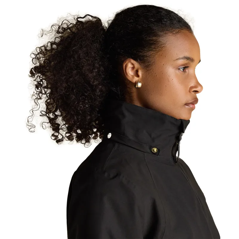Joules Rainaway Womens Waterproof Long Jacket - Black-5