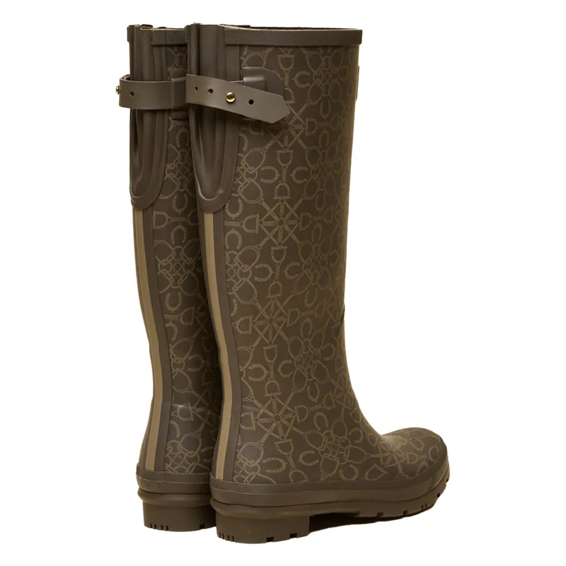 Joules Raindance Womens Wellington Boots - Mink Brown-2